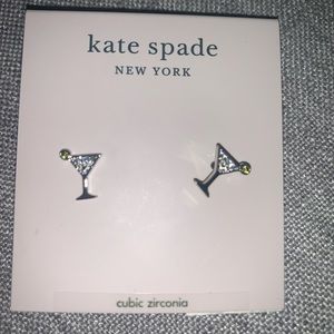 Kate Spade Martini Glass Earrings